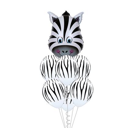 Imaginea din Balonase fericite 7 buc - zebra