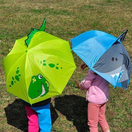 Imaginea din 3D umbrelă copii - rechin