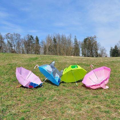 Imaginea din 3D umbrelă copii - rechin