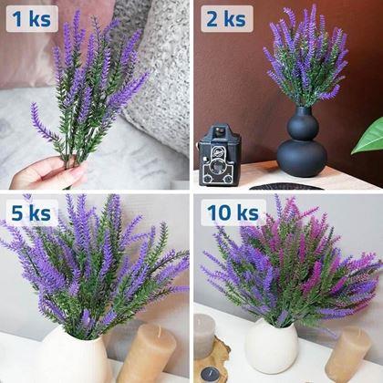 Imaginea din Lavanda artificială - violet închis