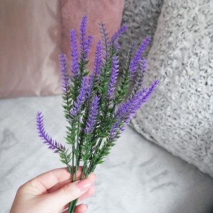 Imaginea din Lavanda artificială - violet închis