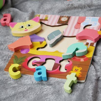 Imaginea Puzzle englezești pentru cei mai mici