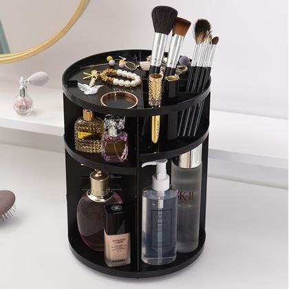 Imaginea din Organizator cosmetic rotativ - negru