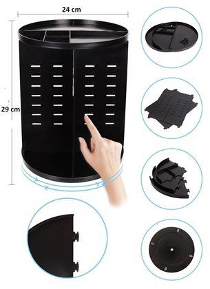 Imaginea din Organizator cosmetic rotativ - negru