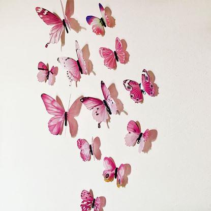 Imaginea Setul de fluturași luminoși pentru perete