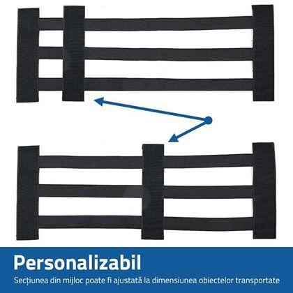 Imaginea din Suport elastic cu velcro pentru portbagajul mașinii