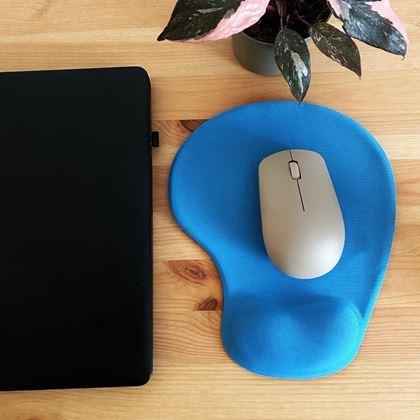 Imaginea din Mouse-pad ergonomic - albastru