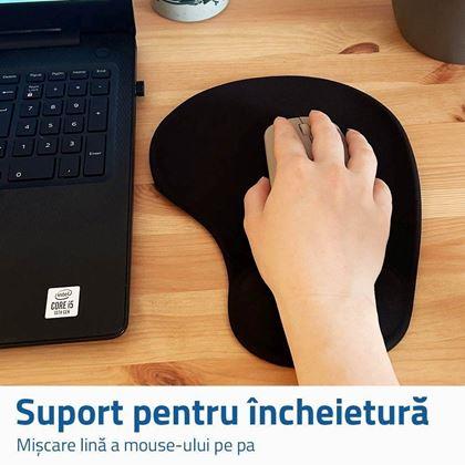 Imaginea din Mouse-pad ergonomic - negru