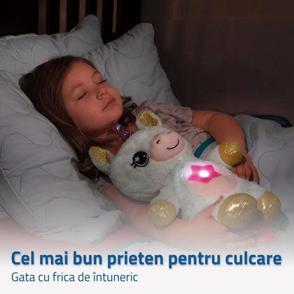 Imaginea din Jucărie de plus cu proiector - unicorn