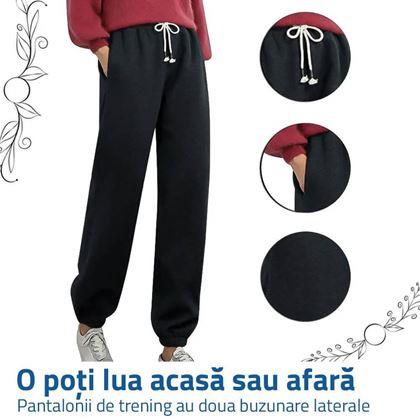 Imaginea din Pantaloni de trening dama cu blana - XS/M