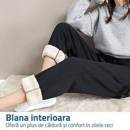 Imaginea Pantaloni de trening de dama cu blana