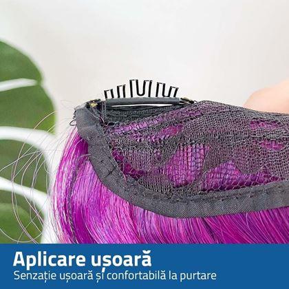 Imaginea din Ombre clipă în păr - violet-roz