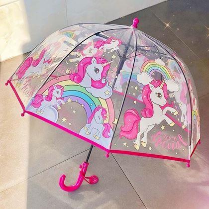 Imaginea din Umbrelă pentru copii - unicorn