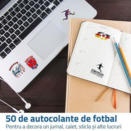 Imaginea din Autocolante de fotbal 50 buc