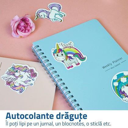 Imaginea din Autocolante unicorni 50 buc