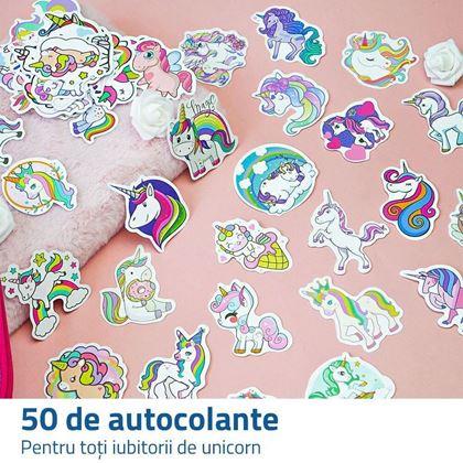 Imaginea din Autocolante unicorni 50 buc