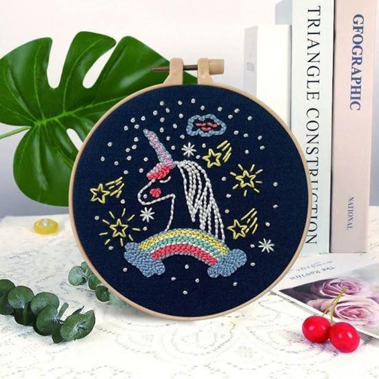 Imaginea din Broderie pentru copii - unicorn