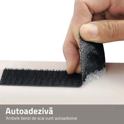 Imaginea Bandă autoadezivă tip scai 100 cm