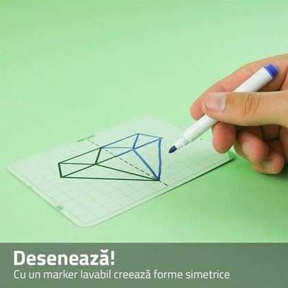 Imaginea din Set pentru desen simetric - totul animat și neînsuflețit