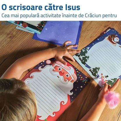 Imaginea Hârtie de scris de Crăciun - set 6 bucăți