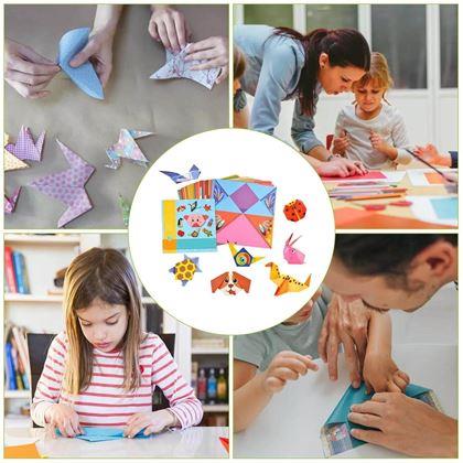 Imaginea din Origami pentru copii 108 buc