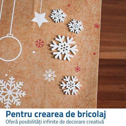 Imaginea Mici decorațiuni de crăciun din furnir compensat