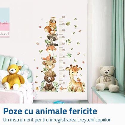 Imaginea din Metru pentru copii de perete - animale