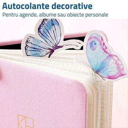 Imaginea Autocolante fluturi – set de 46 bucăți