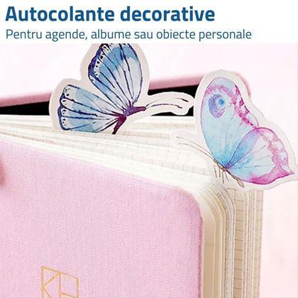 Imaginea din Autocolante fluturi – set de 46 bucăți