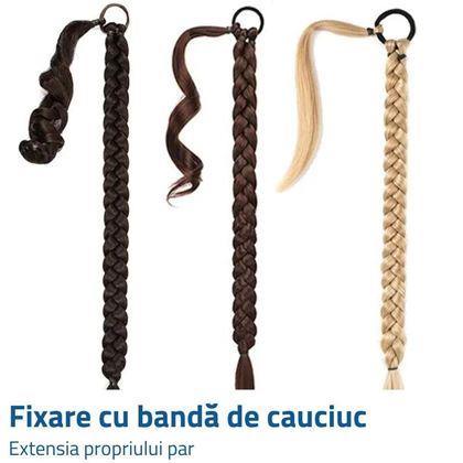 Imaginea din Extensie de păr coadă - blond