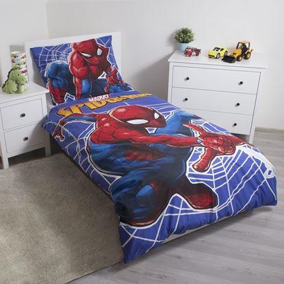 Imaginea Lenjerie de pat din bumbac luminată - Spider-Man