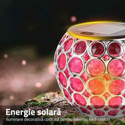 Imaginea Lampă solară colorată