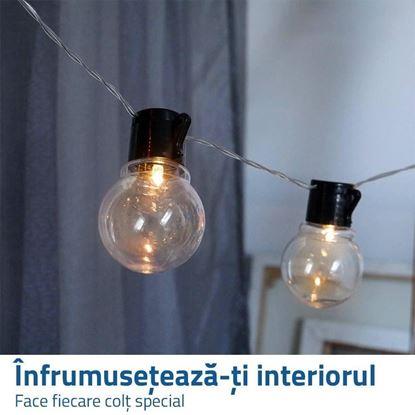 Imaginea Lanț luminos pentru interior - becuri