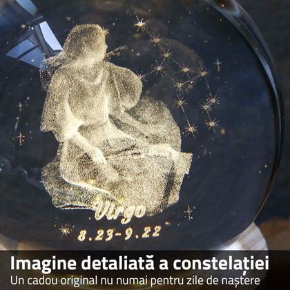 Imaginea din Glob luminos LED semn zodiacal - Fecioară