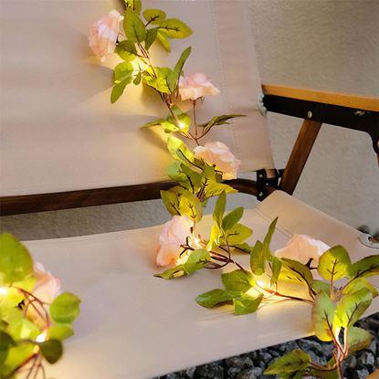 Imaginea Șir luminos LED 2 m - trandafiri
